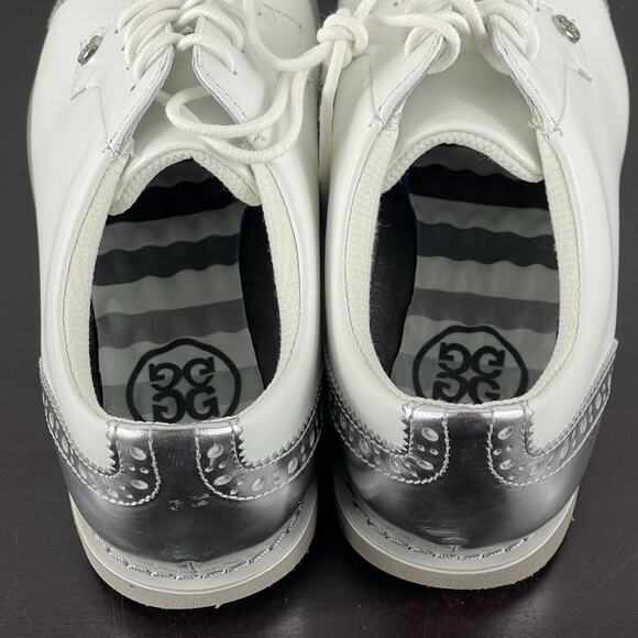 G/Fore Gallivanter Cap Toe Golf Shoes Womens Size 7.5 Snow G4LC20EF04 - Picture 8 of 15